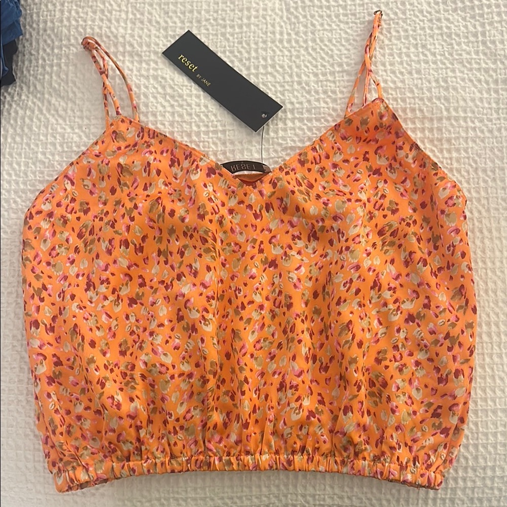 Orange Cami Top